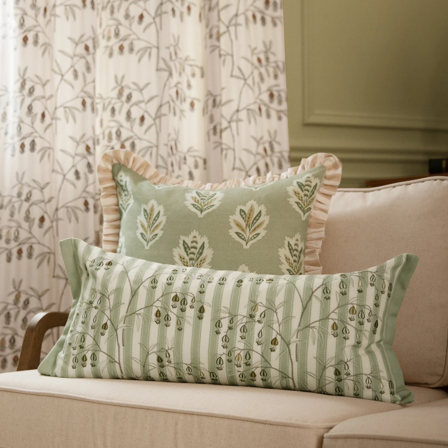 Sanderson cushions and curtains